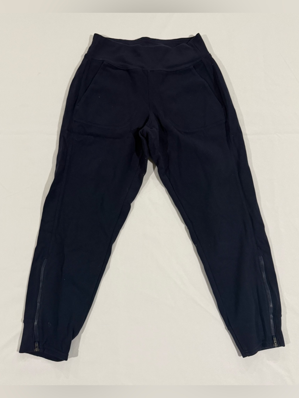 Athleta Navy Ribbed Joggers
